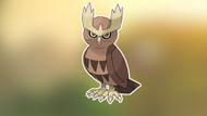 Registering Noctowl in your Pokdex (Image via TPC)